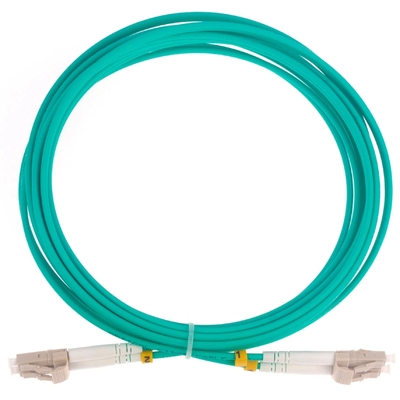 OM3 Duplex LC Fiber Patch Cord 0.9mm-3.0mm ПВХ/ЛСЗХ