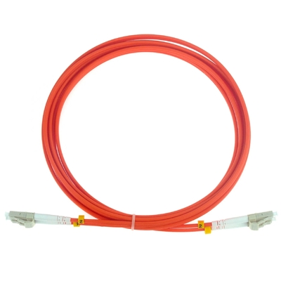 OM3 Duplex LC Fiber Patch Cord 0.9mm-3.0mm ПВХ/ЛСЗХ