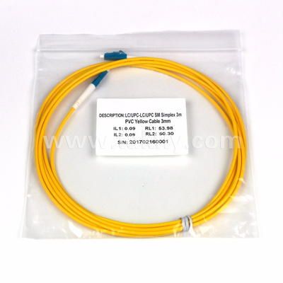OM3 Duplex LC Fiber Patch Cord 0.9mm-3.0mm ПВХ/ЛСЗХ