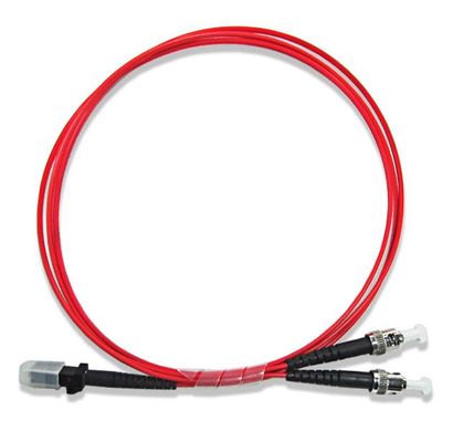 MTRJ-ST Fiber Optic Patch Cord PVC/LSZH/TPU SM/MM 1,8 мм двойной