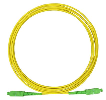 SC/APC-SC/APC Simplex Patch cord LSZH/PVC UPC and APC