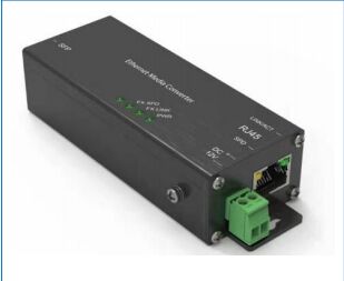 Mini Industrial 10/100/1000Base-TX to 100/1000Base-FX