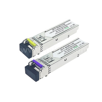 SFP 1.25gbps 80km LC Reach Tx1490nm/Rx1550nm Двунаправленный оптический приемник для центра обработки данных FTTX