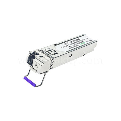 SFP 1.25gbps 80km LC Reach Tx1490nm/Rx1550nm Двунаправленный оптический приемник для центра обработки данных FTTX