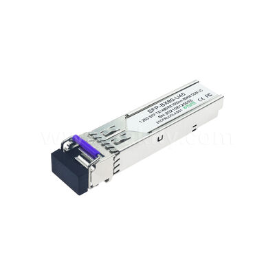 SFP трансиверный модуль 1,25 Гбит/с 80 км LC, дальность Tx1490nm/Rx1550nm, двунаправленный SFP для центров обработки данных, FTTH, FTTX
