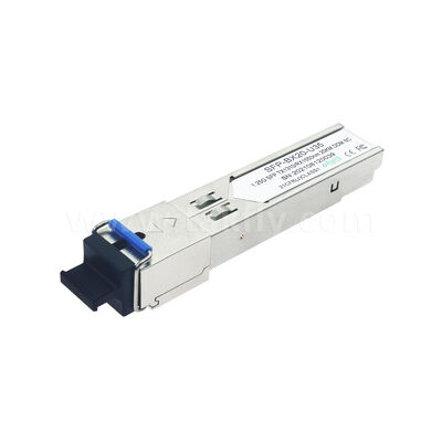SFP 1.25Gbps 20KM SC двунаправленный оптический приемопередатчик модуль для ЦОД AI FTTX