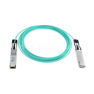 Активные оптические кабели Волокно AOC 40G QSFP+ до 40G QSFP+ для центра обработки данных FTTH FTTX