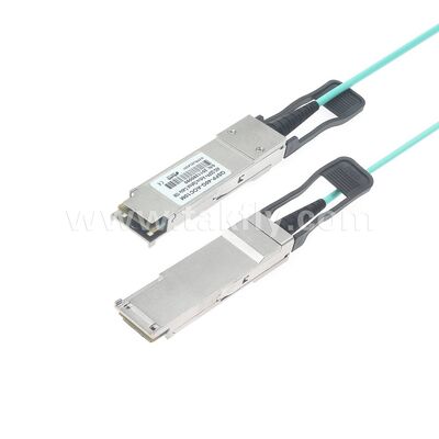 Активные оптические кабели Волокно AOC 40G QSFP+ до 40G QSFP+ для центра обработки данных FTTH FTTX