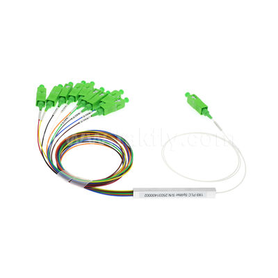 Водонепроницаемый 1x4 Mini FiberHub CLOSURE ITU-T SM G657A2 2,0 мм кабель волоконно-оптический ПЛК разделитель IP68