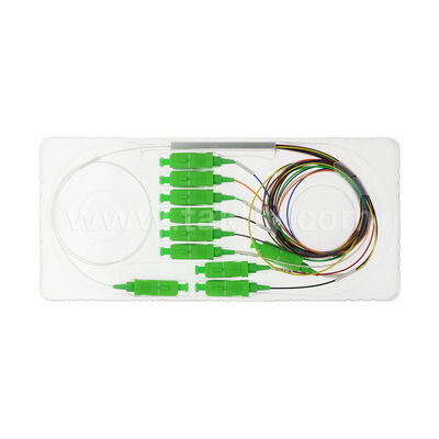 Водонепроницаемый 1x4 Mini FiberHub CLOSURE ITU-T SM G657A2 2,0 мм кабель волоконно-оптический ПЛК разделитель IP68