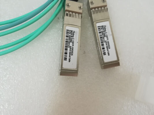Активные оптические кабели Волокно AOC 40G QSFP+ 2x10 SFP+ для центра обработки данных
