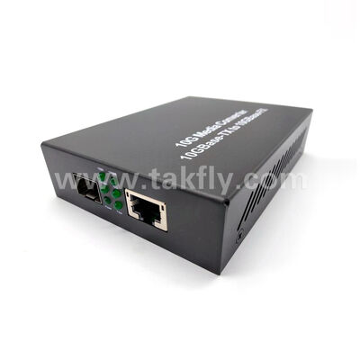 10g SFP+ & RJ45 Port Fiber Optic Media Converter