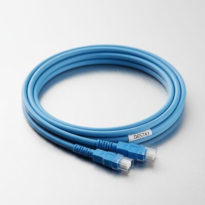 Uniboot Duplex Fiber Optic Patchcord диаметром 2,0 мм с G657A1 волокном и LSZH Jacket LC PC Connector