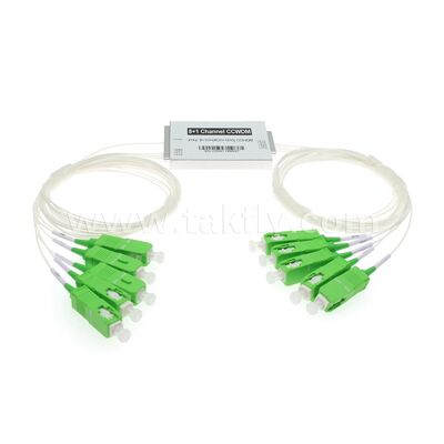 CCWDM 8+1Channel Compact Gross Wavelength Division Multiplexer G657A1 Волокно-оптическое для центра обработки данных FTTX