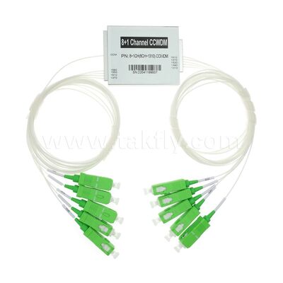 CCWDM 8+1Channel Compact Gross Wavelength Division Multiplexer G657A1 Волокно-оптическое для центра обработки данных FTTX