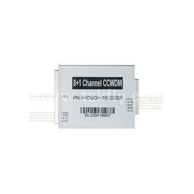 CCWDM 8+1Channel Compact Gross Wavelength Division Multiplexer G657A1 Волокно-оптическое для центра обработки данных FTTX