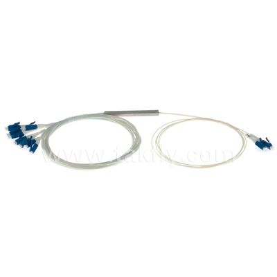 PLC Splitter 2*N Steel Tube SC APC/UPC 0,9 мм волоконно-оптические для центра обработки данных Телеком FTTX