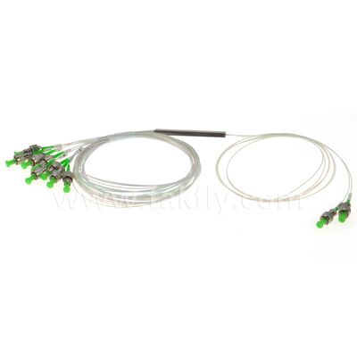 PLC Splitter 2*N Steel Tube SC APC/UPC 0,9 мм волоконно-оптические для центра обработки данных Телеком FTTX