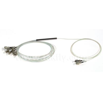 PLC Splitter 2*N Steel Tube SC APC/UPC 0,9 мм волоконно-оптические для центра обработки данных Телеком FTTX