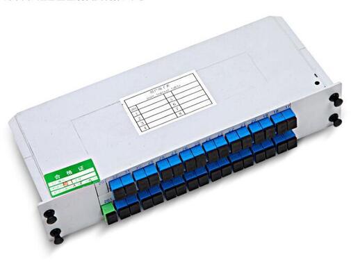 PLC Splitter LGX Одномодный G657A SC APC/UPC Волокно-оптическое для центра обработки данных Телеком FTTx