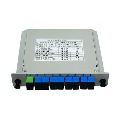 PLC Splitter LGX Одномодный G657A SC APC/UPC Волокно-оптическое для центра обработки данных Телеком FTTx