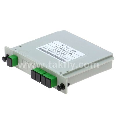 PLC Splitter LGX Одномодный G657A SC APC/UPC Волокно-оптическое для центра обработки данных Телеком FTTx