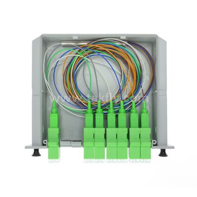 PLC Splitter LGX Одномодный G657A SC APC/UPC Волокно-оптическое для центра обработки данных Телеком FTTx
