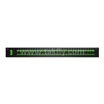 Оптический разветвитель PLC в стойку, одномодовый G657A SC APC/UPC для дата-центров, телекоммуникаций, FTTx