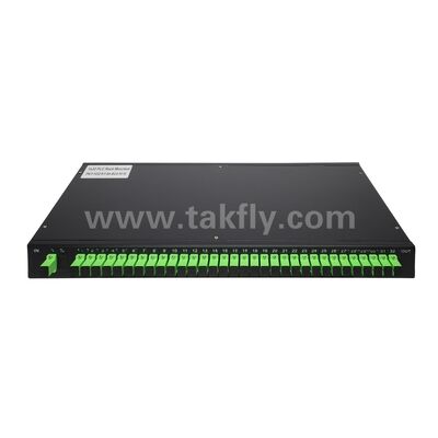 Оптический разветвитель PLC в стойку, одномодовый G657A SC APC/UPC для дата-центров, телекоммуникаций, FTTx