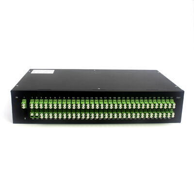 Оптический разветвитель PLC в стойку, одномодовый G657A SC APC/UPC для дата-центров, телекоммуникаций, FTTx