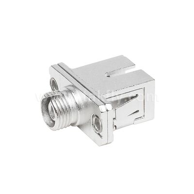 FC-SC Coupler Simplex Metal Hybrid Adapter Female/Female Fiber Optic для центра обработки данных Телеком FTTX