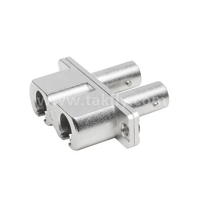ST-LC Coupler Duplex Metal Hybrid Adapter Female/Female Fiber Optic для центра обработки данных Телеком FTTX