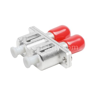 ST-LC Coupler Duplex Metal Hybrid Adapter Female/Female Fiber Optic для центра обработки данных Телеком FTTX