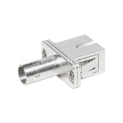 Оптический соединитель ST-SC Simplex Metal Hybrid Adapter Female/Female для дата-центров, телекоммуникаций, FTTX