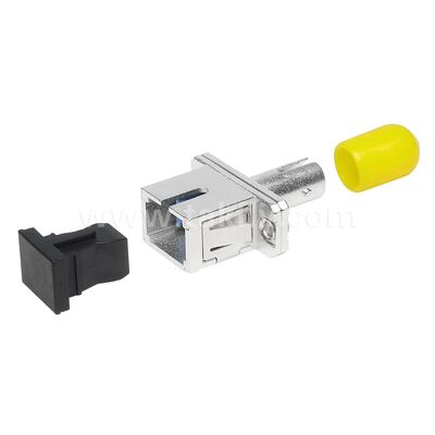 Оптический соединитель ST-SC Simplex Metal Hybrid Adapter Female/Female для дата-центров, телекоммуникаций, FTTX