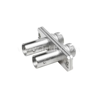 FC-ST Coupler Duplex Metal Hybrid Adapter Female/Female Fiber Optic для центра обработки данных Телеком FTTX