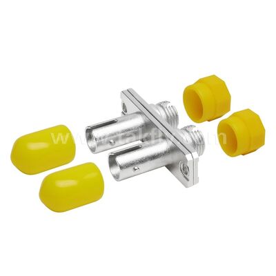 FC-ST Coupler Duplex Metal Hybrid Adapter Female/Female Fiber Optic для центра обработки данных Телеком FTTX