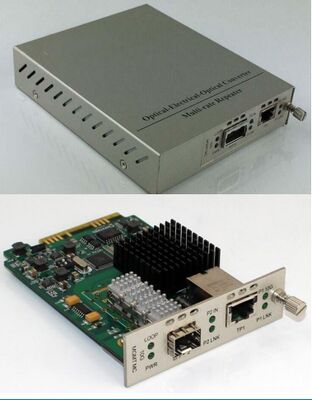 10G Fiber Media Converter с 17-слотовым многофункциональным управлением Фабрика прямых продаж Надежное сетевое соединение