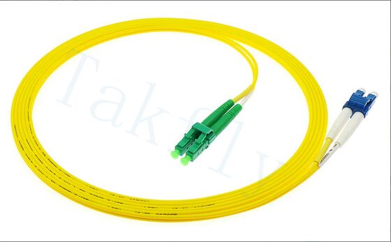 LC-LC волоконно-оптический патч кабель с высокой плотностью соединения Plug-and-Play и низкой потерей вставки для надежной сети