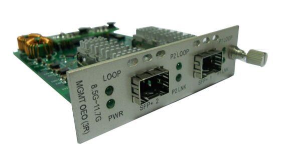 8.5G~11.7G OEO Fiber Media Converter AC220V Неуправляемый дальний сигнал (3R Repeater)