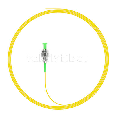FC Simplex Optical Pigtail ️ Однообразный режим 9/125μm, 1m/2m/3m Длина, 0,9mm/2,0mm/3,0mm, PVC/LSZH куртка