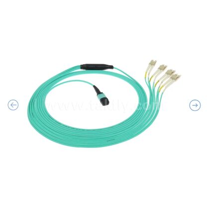MPO/MTP-LC Breakout Patch Cord. Высокая плотность многоядерного оптоволоконного кабеля