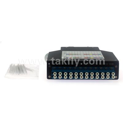 1U Rackmount Front-Access ODF с двумя решетками и 12-48 ядрами