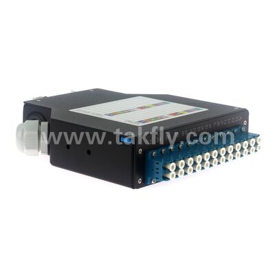 1U Rackmount Front-Access ODF с двумя решетками и 12-48 ядрами