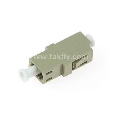 SC Fiber Optic Adapter ️ Zirconia Sleeve, без флангера или с двойным флангером, для SM/MM, работы при температуре -40 ~ 85 °C