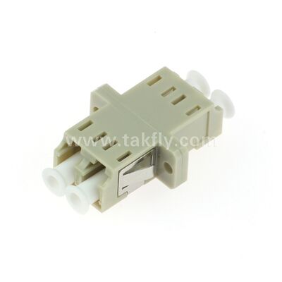 SC Fiber Optic Adapter ️ Zirconia Sleeve, без флангера или с двойным флангером, для SM/MM, работы при температуре -40 ~ 85 °C