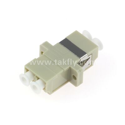 SC Fiber Optic Adapter ️ Zirconia Sleeve, без флангера или с двойным флангером, для SM/MM, работы при температуре -40 ~ 85 °C