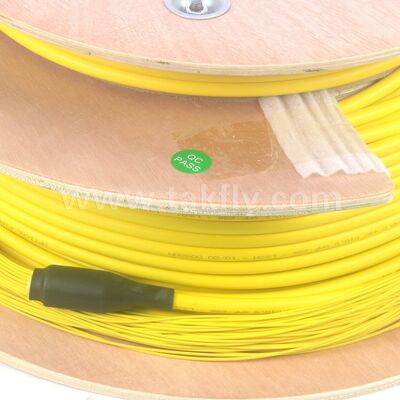 Волоконно-оптические патч-кодулы 48Cores SC-SC предварительно завершенный Breakout Patchcord для телекоммуникационного центра обработки данных