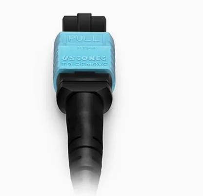 12F MTP(M) – MTP(F) Патч-корд APC, SM G657A1, 1 м, 3,0 мм, LSZH желтый, нечувствительный к изгибу колпачок, низкие потери