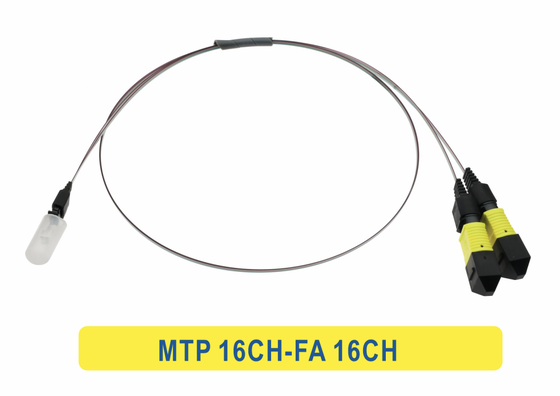 16CH MTP/MPO до 16CH FA Fiber Array Fiber Optic Patchcord Cable для центра обработки данных/CPO